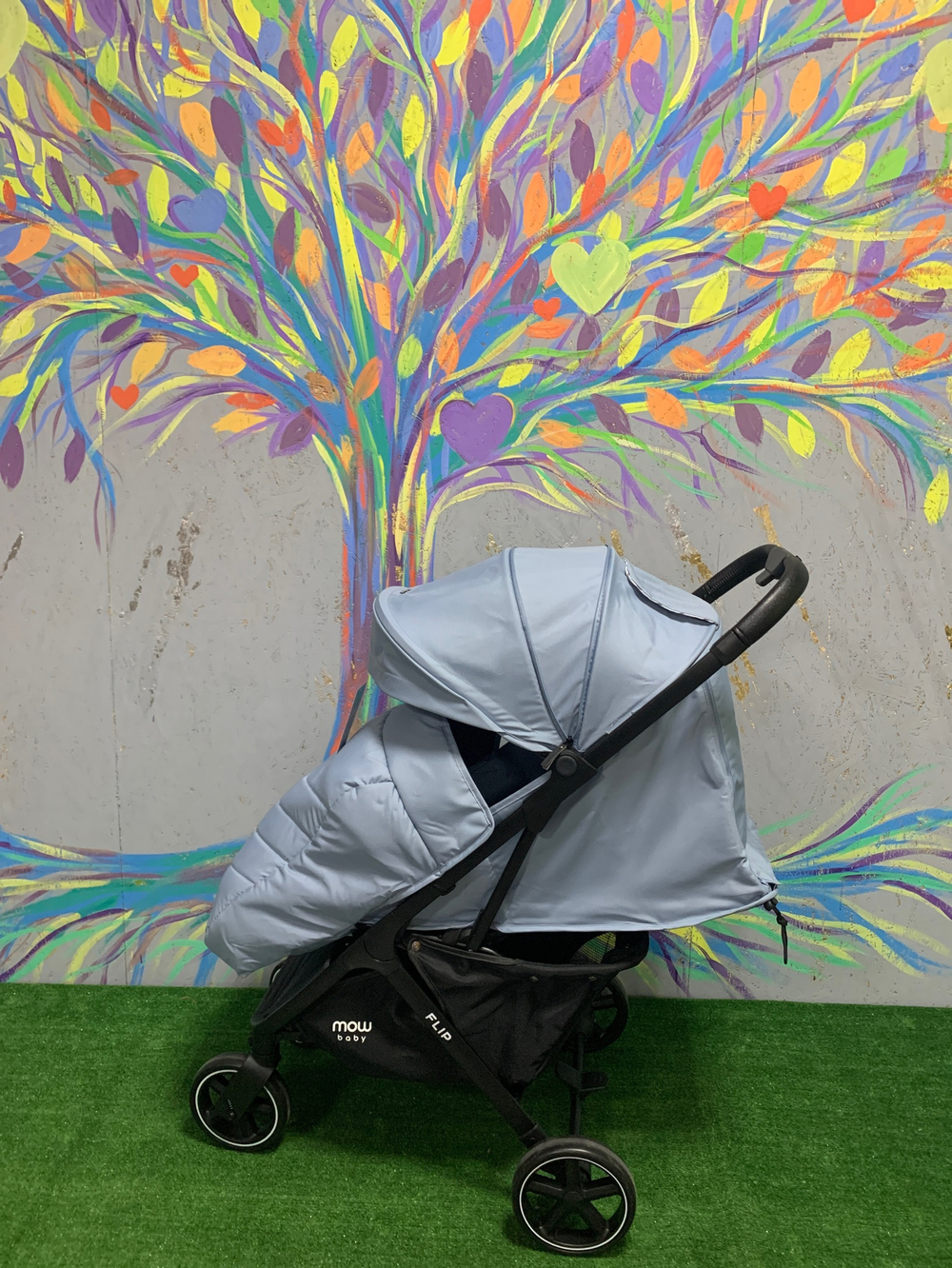 Коляска детская MOWBaby "FLIP" MB550 Blue