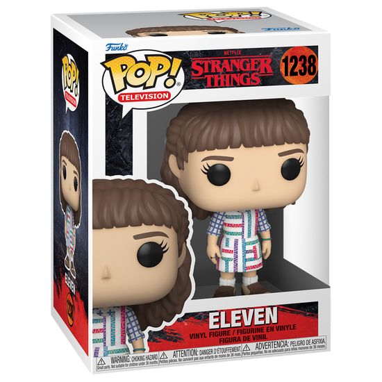 Фигурка Funko POP! TV Stranger Things S4 Eleven (1238) 62388 / Фигурка Фанко ПОП! по мотивам сериала "Очень странные дела", Одиннадцать