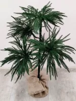 "Араукария" искусственное дерево (литая хвоя) 90 см