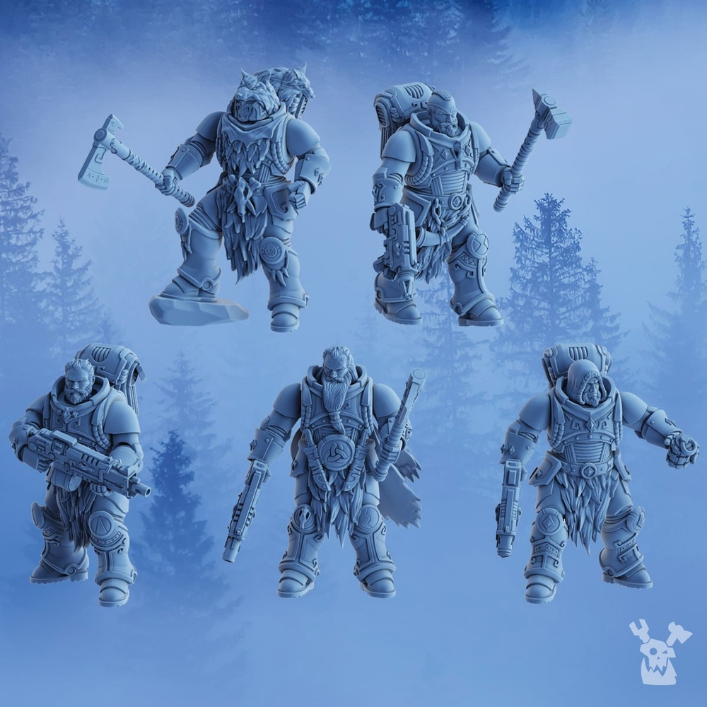 Space Wolves Strombringers Squad