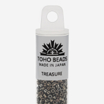 Японский бисер TOHO Treasure (№83), металлизированный, непрозрачный глянцевый