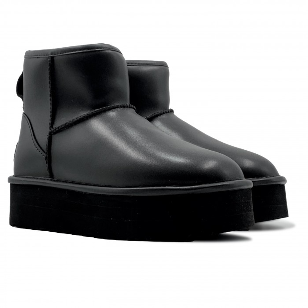 Угги UGG Classic Mini Platform Matte Black
