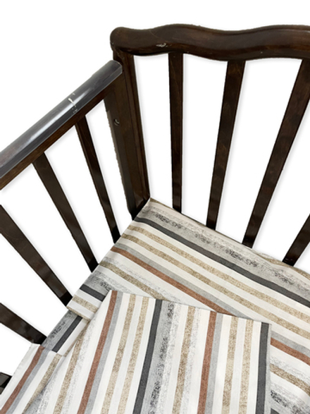 Пододеяльник на молнии Полоска цветная хлопок-ранфорс RinaAmari Размер 110*140