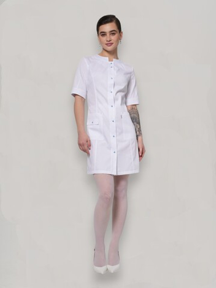 Халат медицинский женский | Х-102 ак 1/2 клеон проф