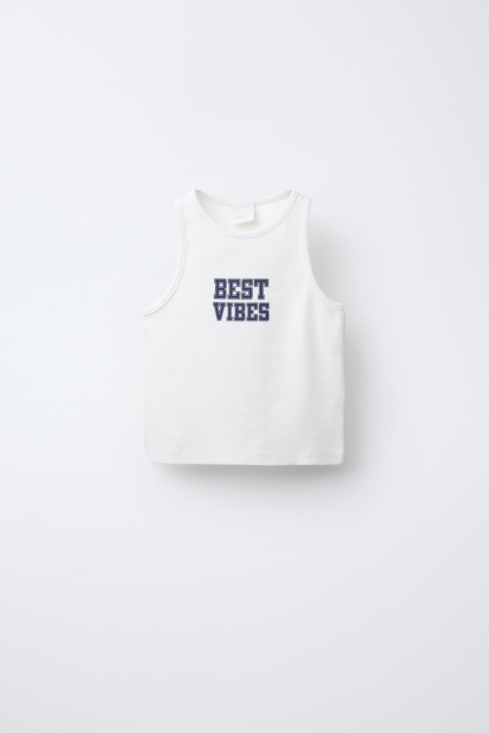 ZARA ФУТБОЛКА С ДВОЙНОЙ СЕТКОЙ, СИНИЙ