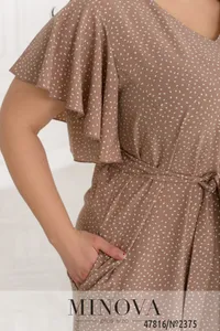 Платье 2375-Капучино Minova