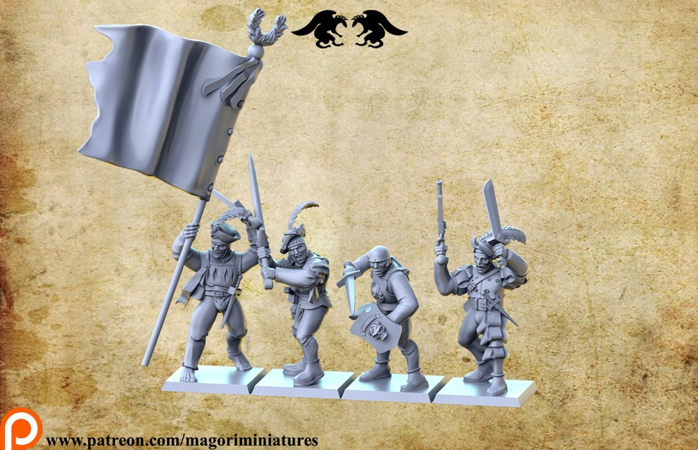 Empire Mercenary Soldiers