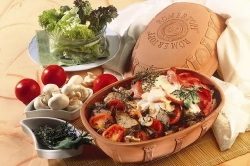 Емкость для хранения лука 20х21см Roemertopf Vorratstopfe терракотта