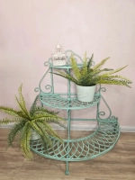 Подставка для цветов напольная металлическая