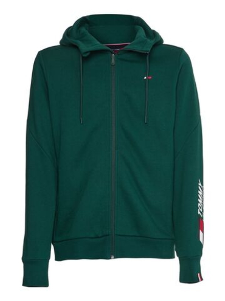Куртка теннисная Tommy Hilfiger Essentials Full Zip Hoody - hunter