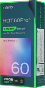6.78" Смартфон INFINIX Hot 60 Pro + 8/256Gb,  X6886,  NFC,  AMOLED,  144Гц,  5160мAч,  желтый