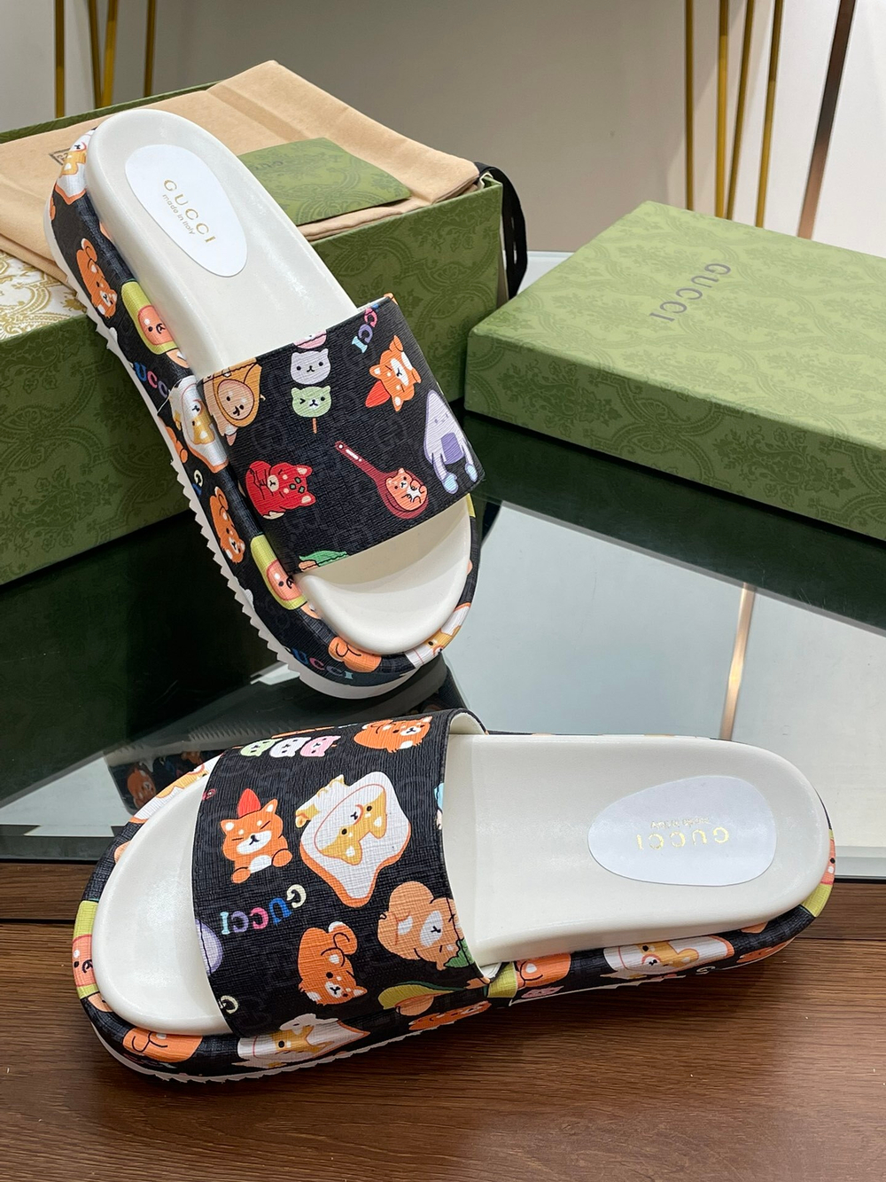 Gucci Platform Slide Sandal