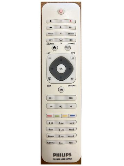 Пульт оригинальный для Philips RC2422 5499 0477W Smart TV / RC242254990477W ORIGINAL