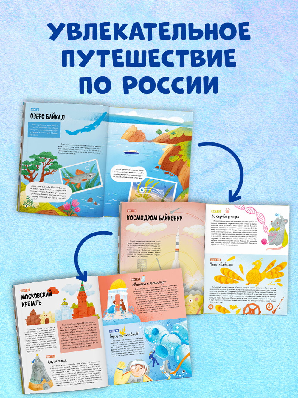 Удивительные энциклопедии. 100 фактов о России