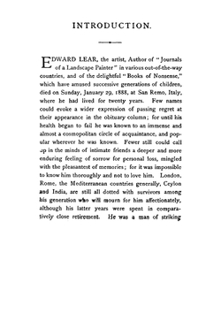 Nonsense Books | Edward Lear