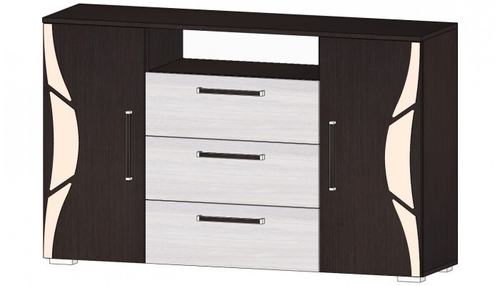 Комод Верона Венге / Анкор светлый