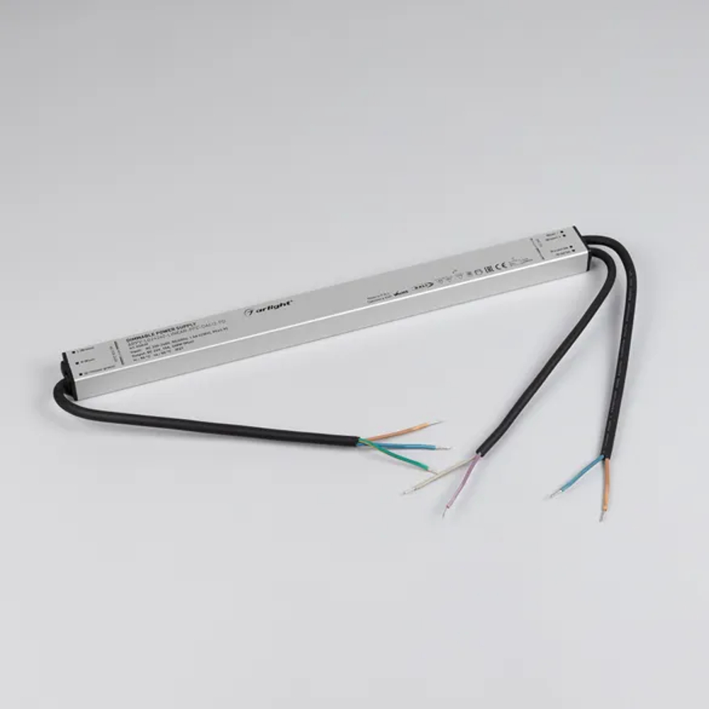 Блок питания ARPV-LG24240-LINEAR-PFC-DALI2-PD (24V, 10A, 240W) (Arlight, IP67 Металл, 5 лет) 033539