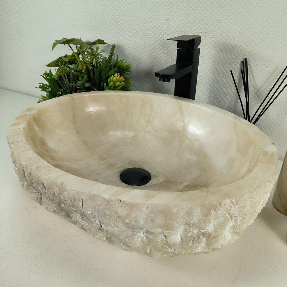 Раковина из оникса Erozy White EO-64402 51*43*15 0168