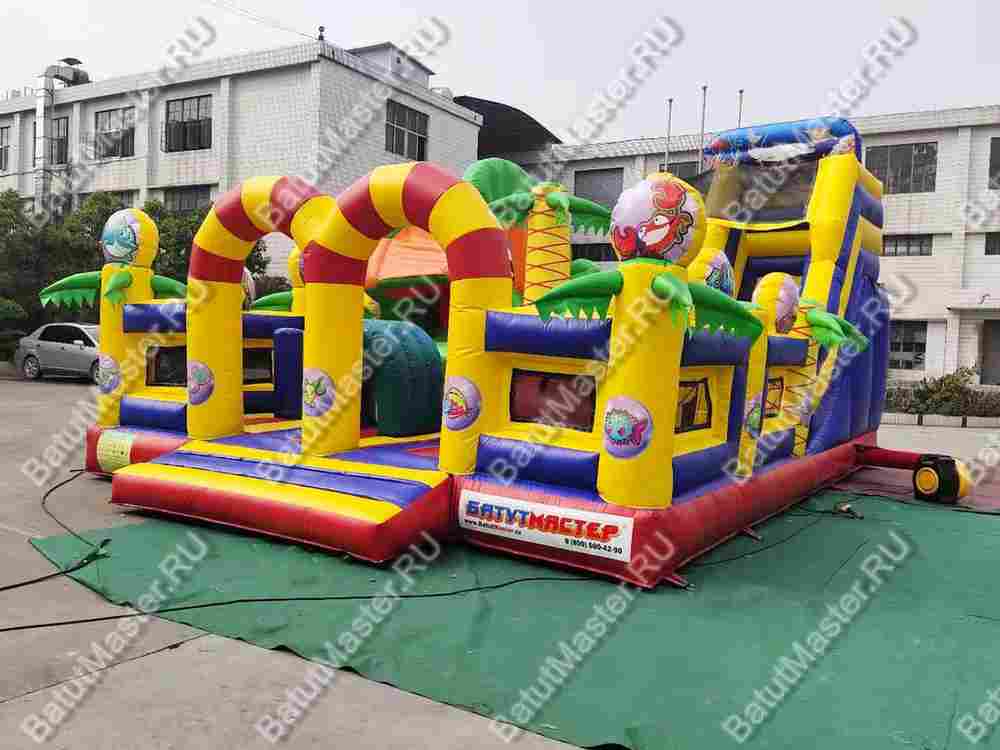 Надувной батут "Тропикана мини", 8*6*5 м