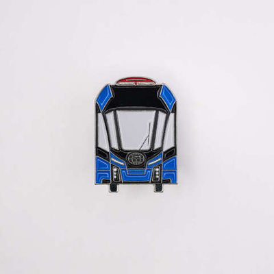 Значок трамвай 71-911ЕМ Львёнок Саратов