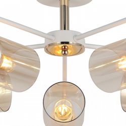 Люстра на штанге ILLUMICO  IL8248-5COU-79 WH GD