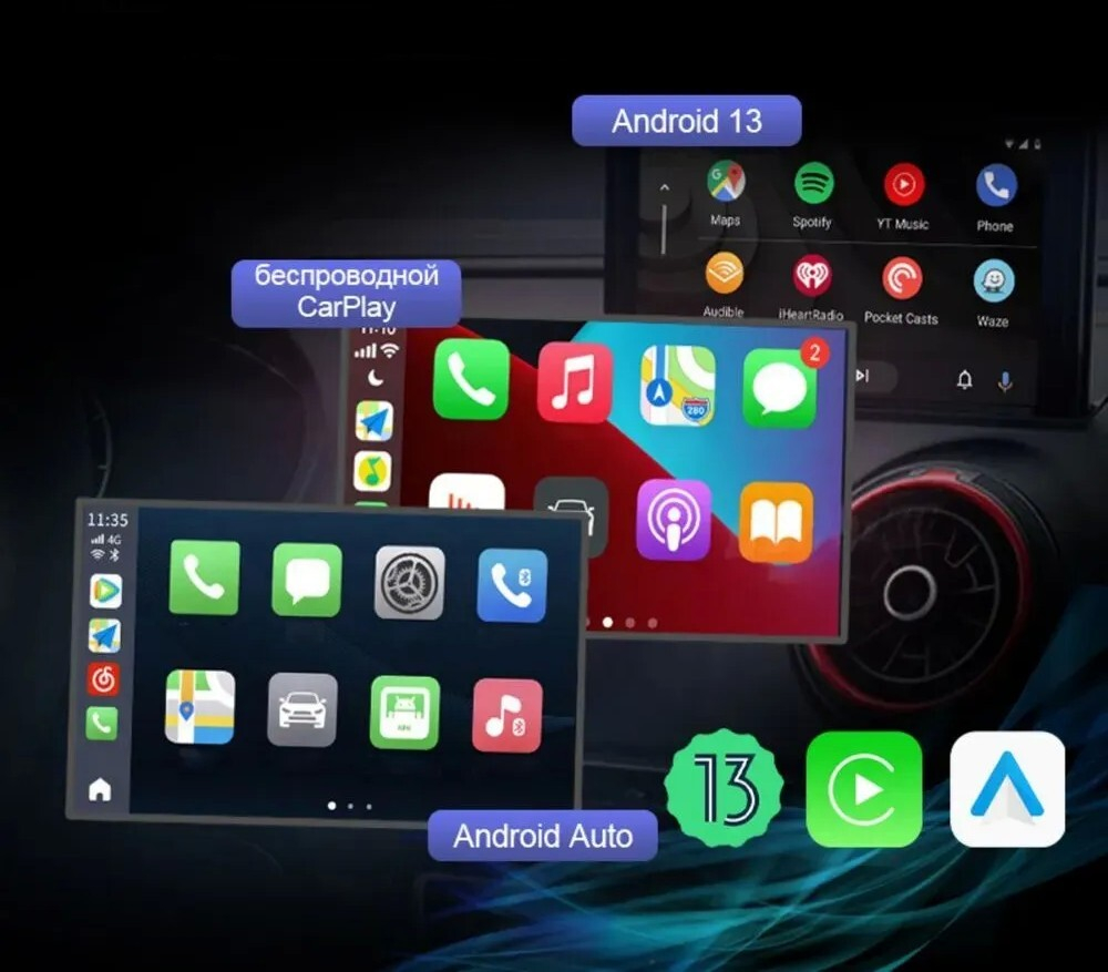 Мультимедиа блок для BMW 2019-2024+ с Carplay и сенсорным экраном - Radiola RDL-Carplay-BMW на Android 13, 4G SIM-слот, 8/128Гб