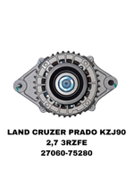 Генератор LAND CRUZER PRADO KZJ90/185 2,7L/RZJ120.2.7L 01- 3RZFE 4Х К-Й КВ-Я