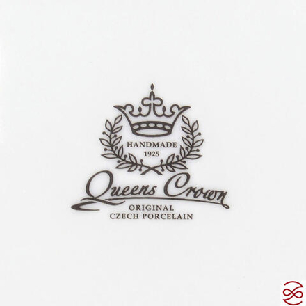 Фруктовница Queen's Crown Золотая роза 27 см