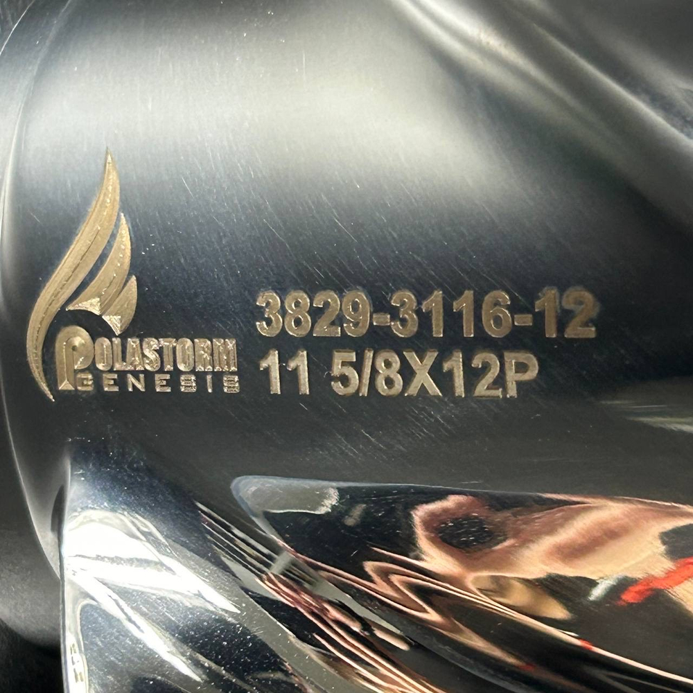 Гребной винт Yamaha 40-55, F30-60 Stella (3x11 5/8x12) (Сталь) (Polastorm)