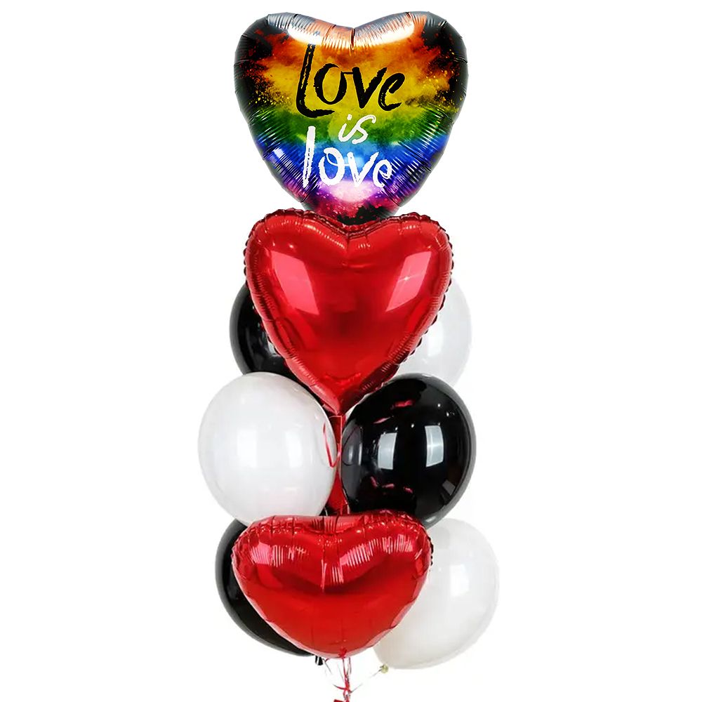 Букет из воздушных шаров &quot;Love is Love&quot;