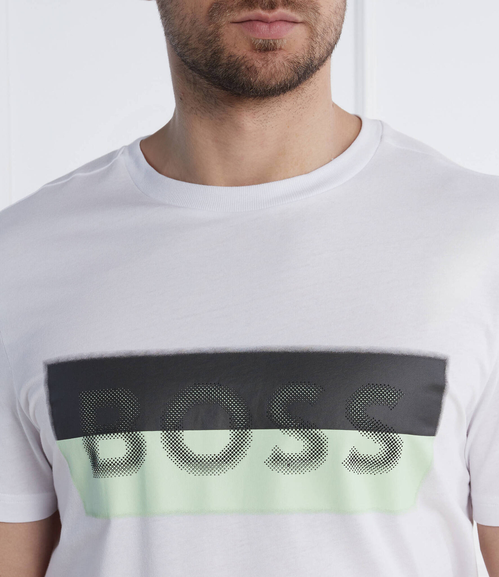 Футболка Tee BOSS GREEN - белый(50512998)