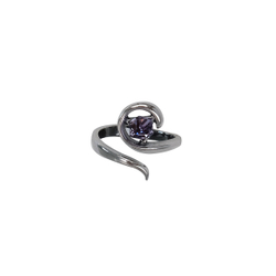 "Адамант" кольцо в серебряном покрытии из коллекции "Kaleidoscope" от  Jenavi