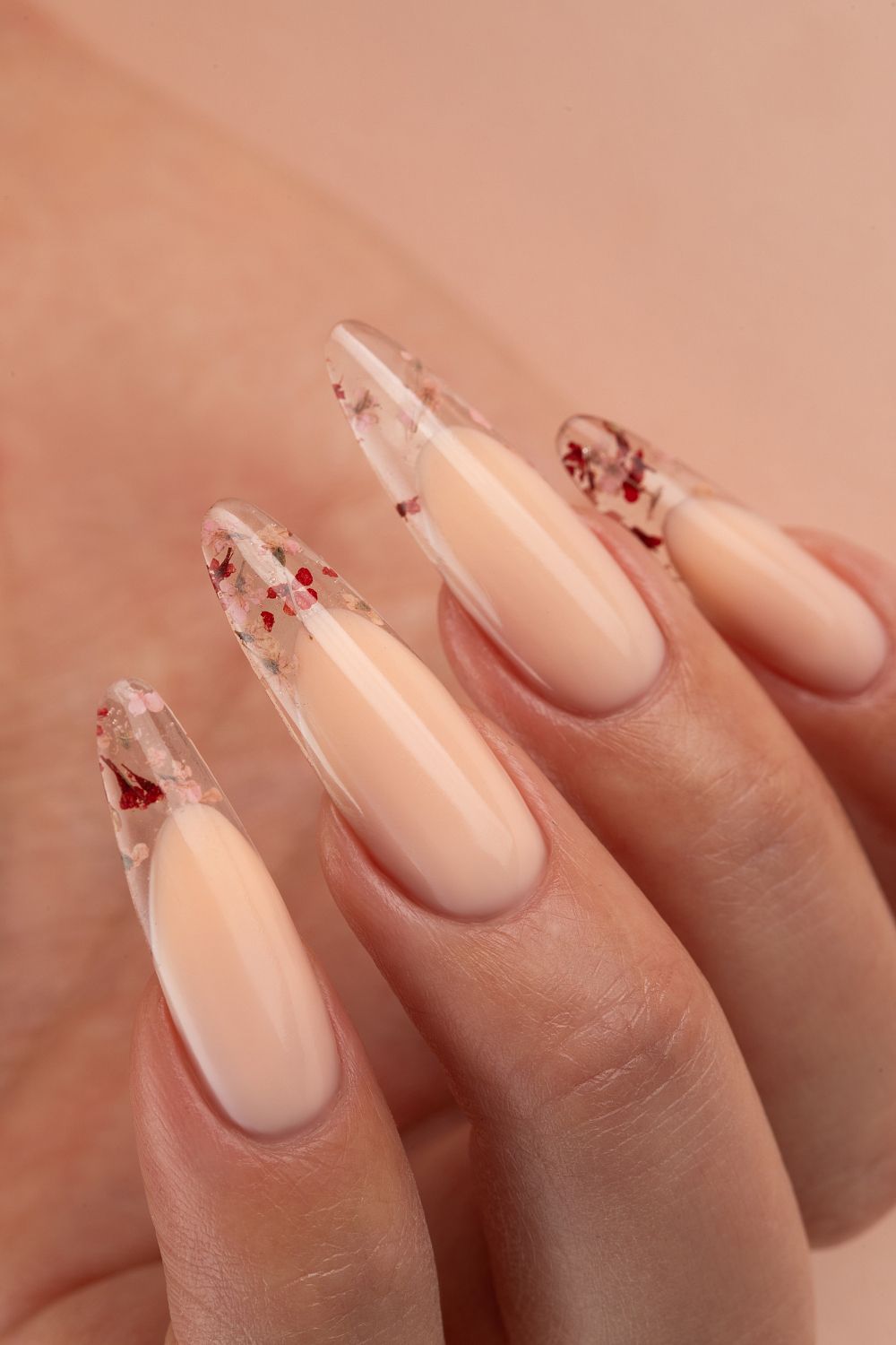 Monami Smart Clear Gel - Гель жесткий моделирующий сухоцветы