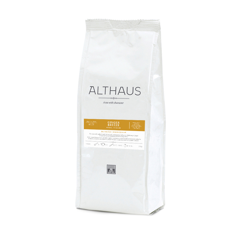 Althaus Ginger Breeze травяной листовой чай, 250 г