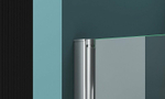 Душевой уголок BelBagno Albano 100х100 ALBANO-AS-1-100-C-Cr профиль Хром стекло прозрачное
