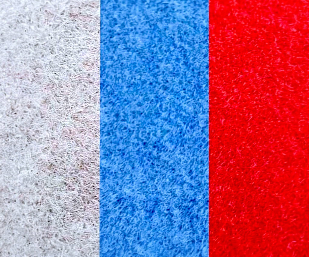 Разбег для двойного минитрампа и опорного прыжка 25х1х25мм. - голубой