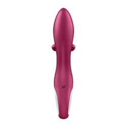 Вибратор-кролик Satisfyer Embrace me, ягодный