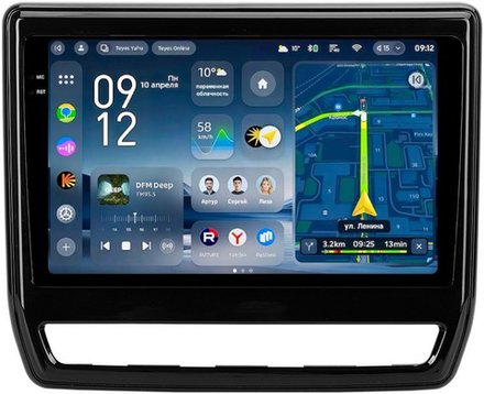 Магнитола для Mitsubishi ASX 2020+ (ШГУ 8", рамка тип 2) - Teyes CC4-PRO монитор 9.5" 2K QLED на Android 13, Snapdragon 778G, AI, CarPlay, DSP, 4G SIM-слот