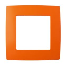 12-5001-22 ЭРА Рамка на 1 пост, Эра12, оранжевый | Эра 12 Оранжевый
