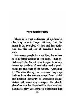 Hugo Stinnes | H. Brinckmeyer