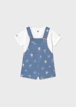 комбинезон с футболкой