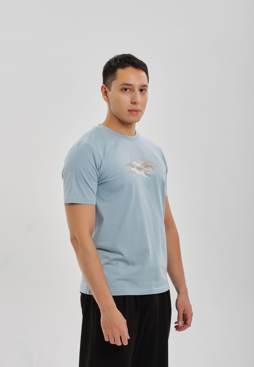Футболка ARGYMAQTAR LIGHT BLUE
