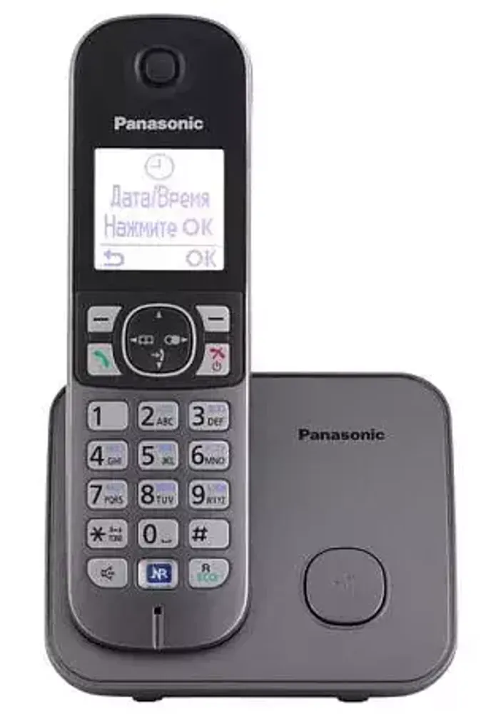 Радиотелефон PANASONIC KX-TG6811 (RUM) Серый металлик