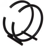 Салфетница «Black graphite» 11,5см кольцо