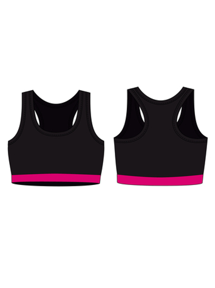 Услуга по пошиву топа с цветной резинкой хлопок