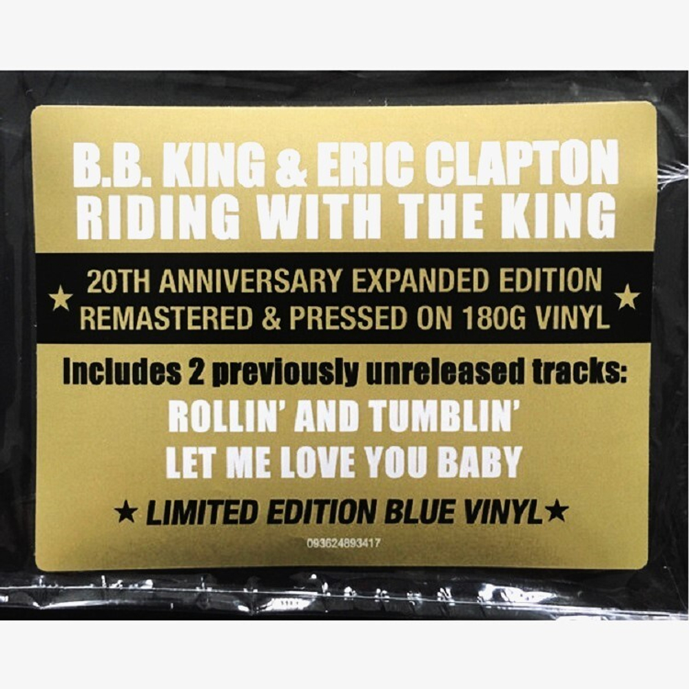 Eric Clapton, B.B. King / Riding With The King (20th Anniversary Edition)(Coloured Vinyl)(2LP)
