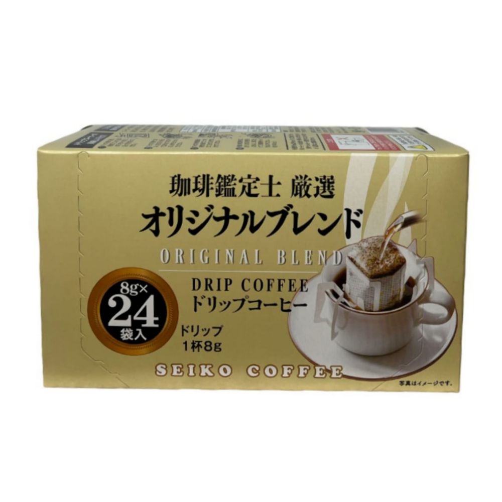 Кофе молотый Seiko Original Blend в дрип-пакетах, 24 шт