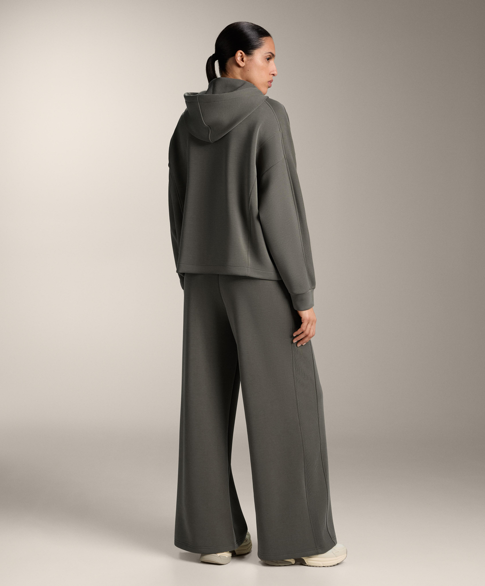 Oysho Куртка с капюшоном, угольный