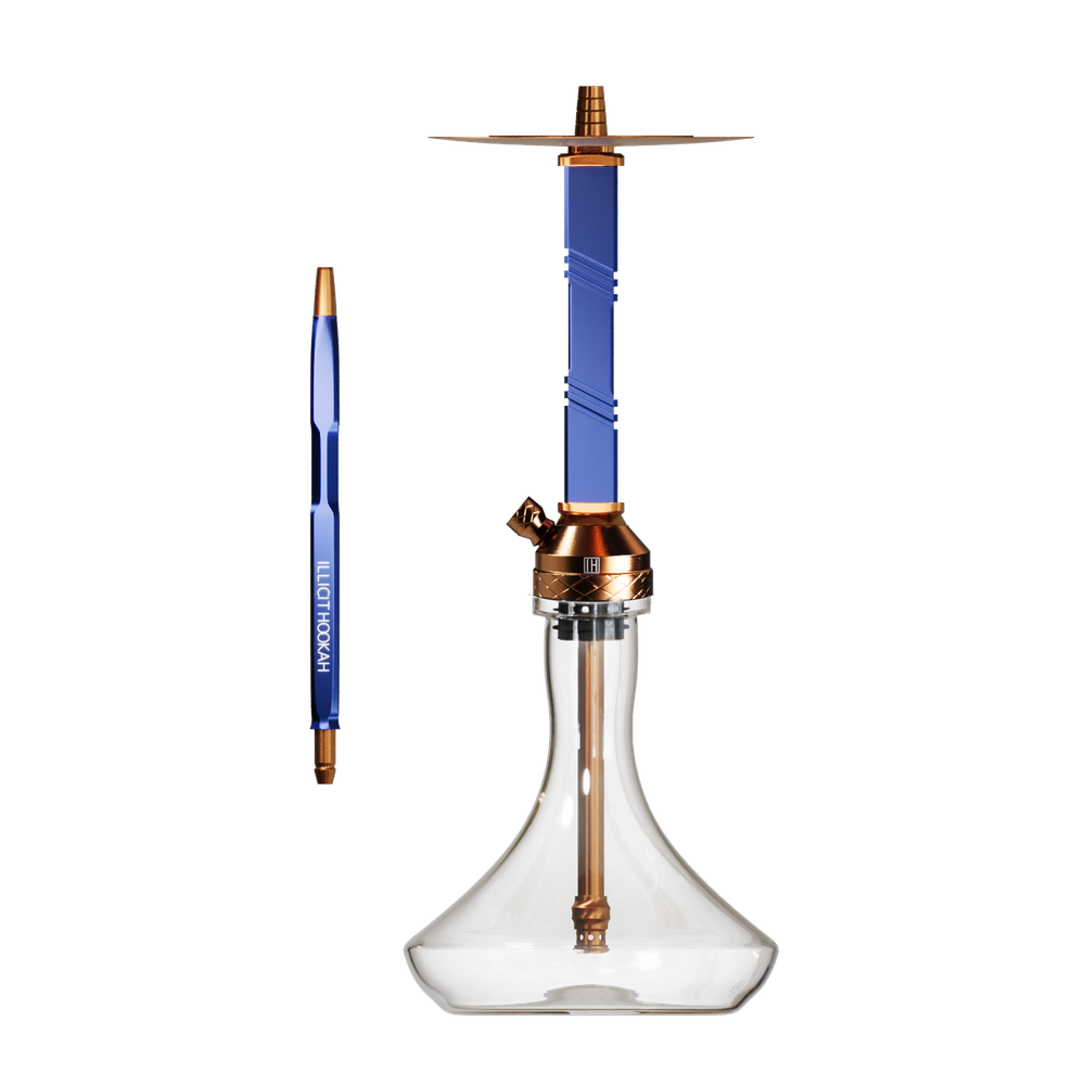 Shisha ILLICIT HOOKAH XI Stable blue (bez wazonu)