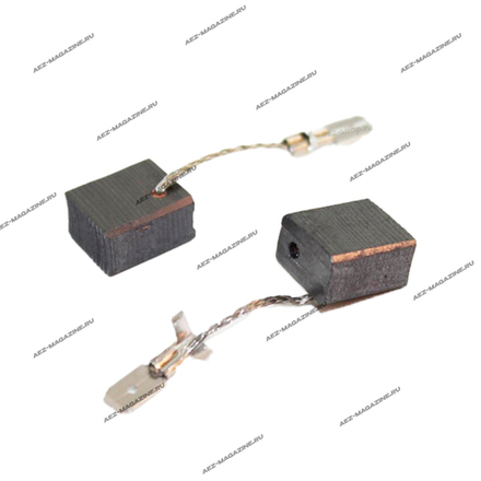 Электроугольная щетка 8х12,5х14 подходит для Metabo поводок, клема-папа